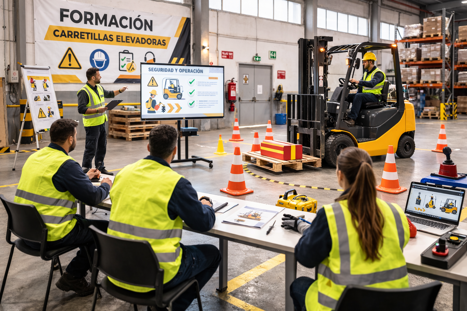 Formación maquinaria